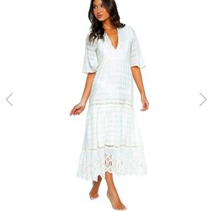 PQ Water Lily Juniper Dress - Size M/L Off-white